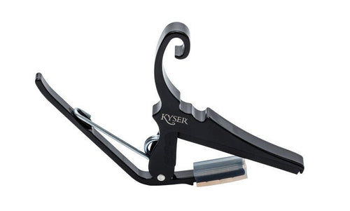 Kyser E Quick Change for Electrical Guitars Capo Electric Black Kyser Musical Products Guitar Accessories for sale canada