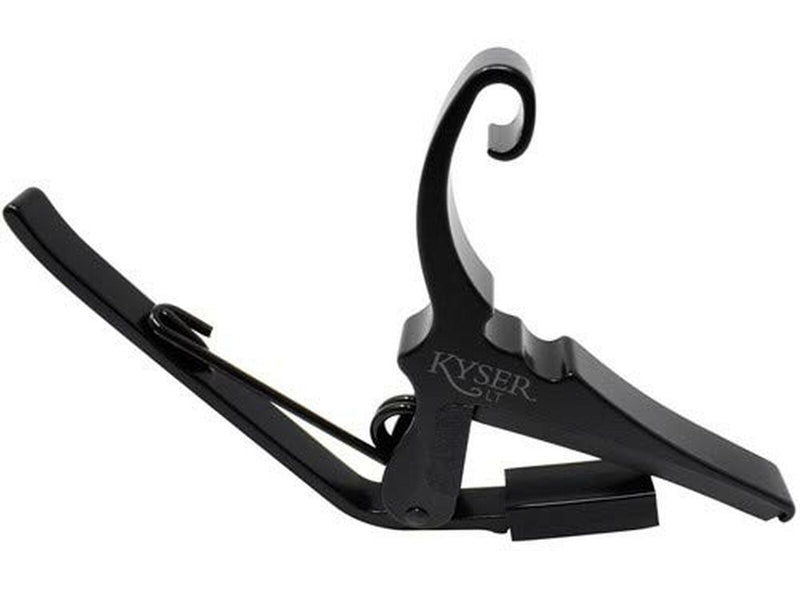 Kyser Low-Tension Quick-Change Capo Black Kyser Musical Products Guitar Accessories for sale canada