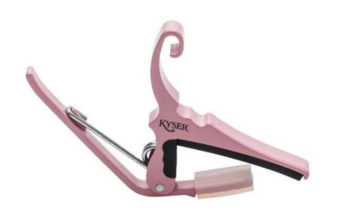 Kyser Quick-Change 6 String Guitar Acoustic Capo Pink Kyser Musical Products Guitar Accessories for sale canada