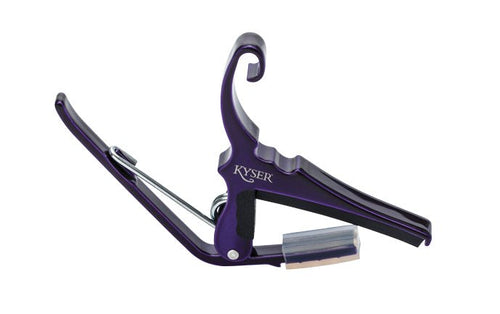 Kyser Quick-Change 6 String Guitar Acoustic Capo Deep Purple Kyser Musical Products Guitar Accessories for sale canada