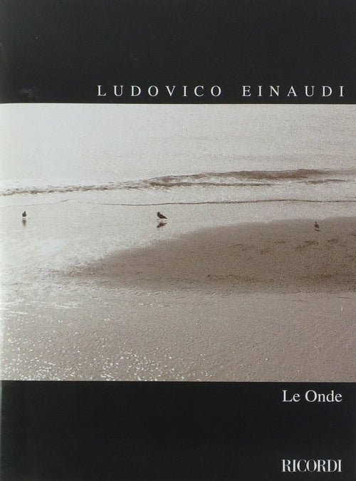 Le Onde, Ludovico Einaudi, Piano Solo Default Hal Leonard Corporation Music Books for sale canada