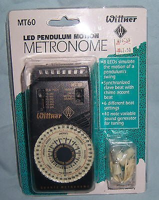 Led Pendulum Motion Wittner MT60 Metronome Wittner Metronome for sale canada