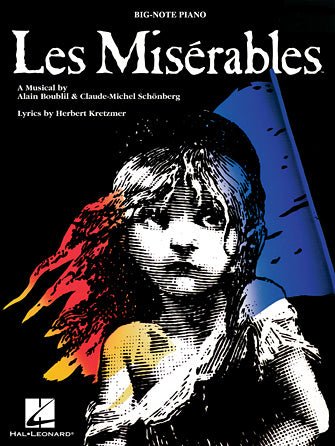 LES MISÉRABLES, Bog-Note Piano Hal Leonard Corporation Music Books for sale canada