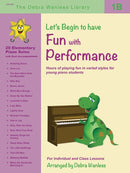 Let's Begin to have Fun with Performance 1B Debra Wanless Music Music Books for sale canada