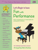 Let's Begin to have Fun with Performance 2A Debra Wanless Music Music Books for sale canada