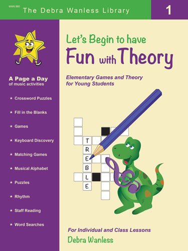 Let's Begin to have Fun with Theory 1 Debra Wanless Music Music Books for sale canada
