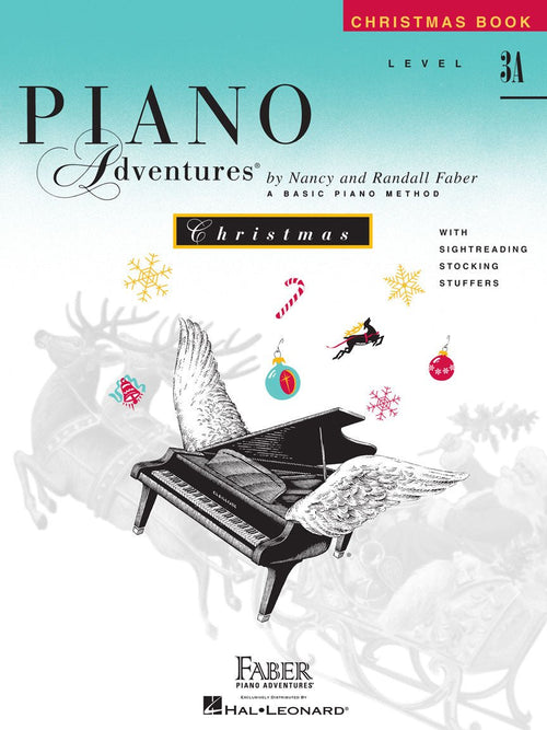Level 3A - Christmas Book, Piano Adventures® Hal Leonard Corporation Music Books for sale canada