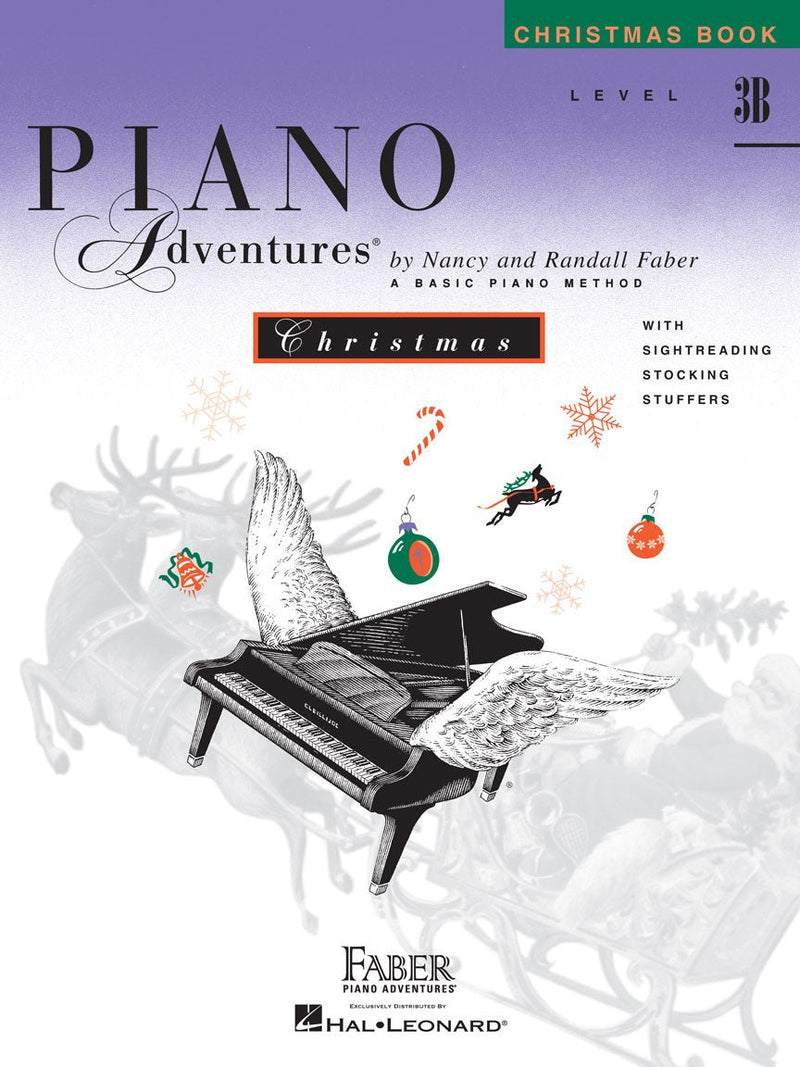 Level 3B - Christmas Book, Piano Adventures® Hal Leonard Corporation Music Books for sale canada