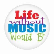 Life with out Music Button Music Treasures Accessories for sale canada