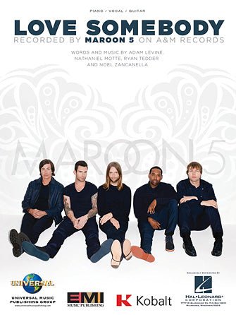 Love Somebody Default Hal Leonard Corporation Music Books for sale canada