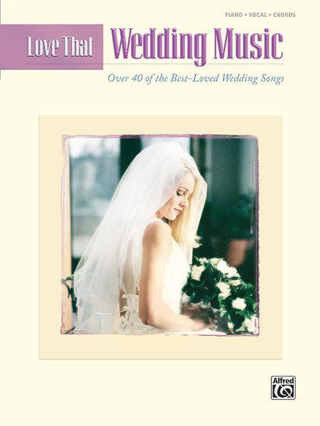 Love That Wedding Music Default Alfred Music Publishing Music Books for sale canada