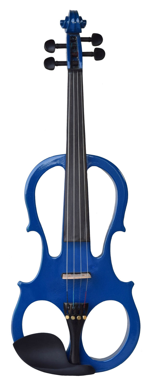 MADERA 4/4 Electric Violin V2000CEQ In Blue Madera Violin for sale canada