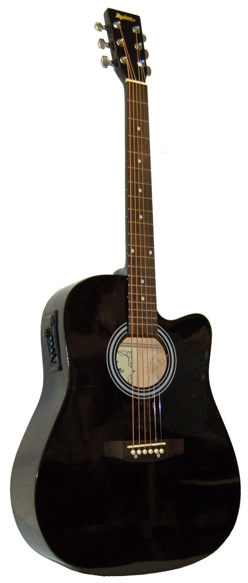 MADERA Electro/Acoustic 41'' Guitar, SP411CE Black Madera Instrument for sale canada