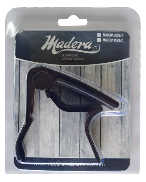 Madera Guitar Capo JX28/F for 6-Strings Guitar Black Madera Guitar Accessories for sale canada