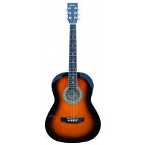 Madera LD381 Acoustic Guitar 38" (3/4 Size) - LEFT-HANDED Sunburst Madera Instrument for sale canada