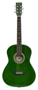 Madera LD381 Acoustic Guitar 38" (3/4 Size) Green Madera Instrument for sale canada