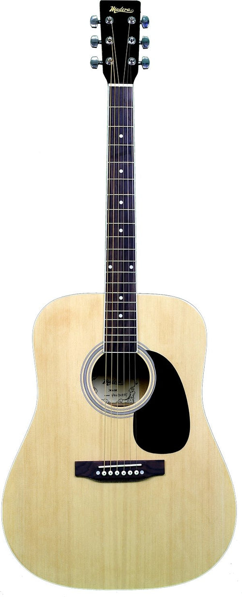 Madera LD411-LH Acoustic Full Size Left Handed Guitar Natural Madera Instrument for sale canada