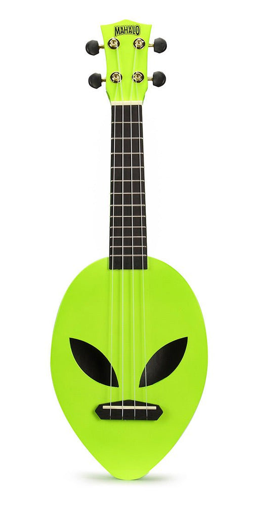 Mahalo Alien Soprano Ukulele Glow Green Mahalo Ukulele for sale canada