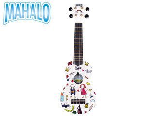 Mahalo Amigo Art II Soprano Ukulele with Bag FROG Mahalo Ukulele for sale canada