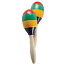 Mano Percussion Wooden Tricolour Maracas-Pair Mano Percussion Accessories for sale canada
