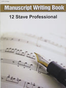 Manuscript Writing Book, 12 Stave Professional Mayfair Music Music Books for sale canada