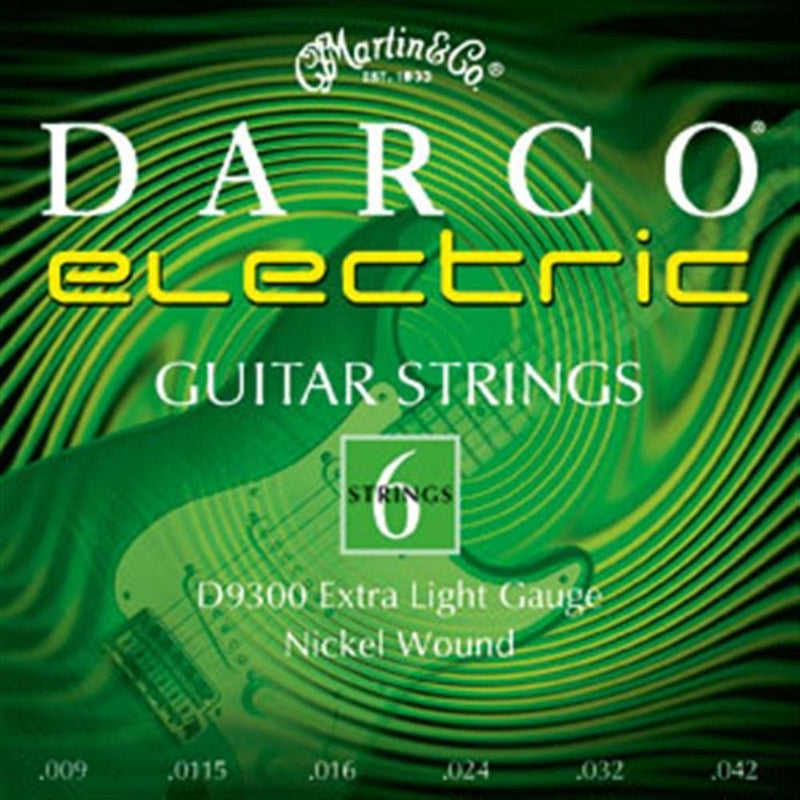 Martin & Co Darco D9200 Nickel Plated Electric Guitar Strings, Extra Light Martin & Co. Guitar Accessories for sale canada