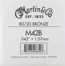 Martin & Co M42B Single Guitar String Acoustic Bronze 1.07mm Martin & Co. Stringed Accessories for sale canada