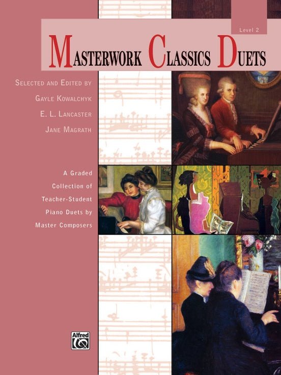 Masterwork Classics Duets, Level 2 Default Alfred Music Publishing Music Books for sale canada