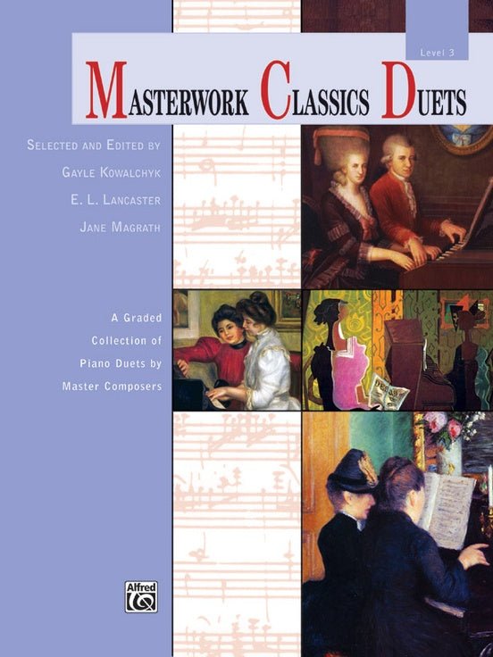 Masterwork Classics Duets, Level 3 Default Alfred Music Publishing Music Books for sale canada