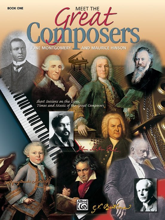 Meet the Great Composers, Book 1 Alfred Music Publishing Music Books for sale canada