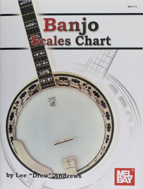 Mel Bay's Banjo Scales Chart Mel Bay Publications, Inc. Music Books for sale canada
