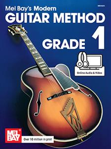 Mel Bay's Modern Guitar Method Grade 1, (Online Audio/Video) Mel Bay Publications, Inc. Music Books for sale canada,9780786693276