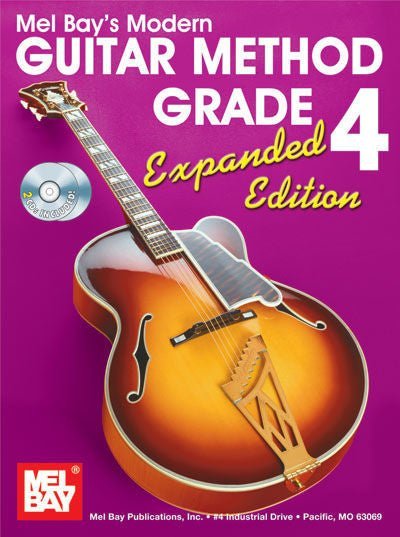 Mel Bay's Modern Guitar Method, Grade 4, Expanded Edition Book only Mel Bay Publications, Inc. Music Books for sale canada