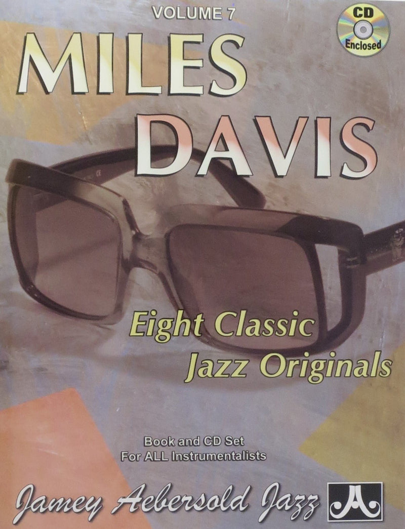 Miles Davis Volume 7 Eight Classic Jazz Originals Jamey Aebersold Jazz Music Books for sale canada