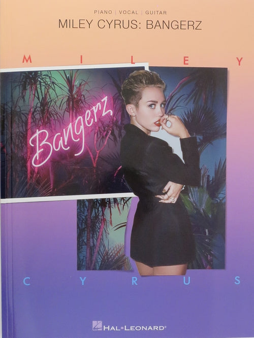 Miley Cyrus - Bangerz Default Hal Leonard Corporation Music Books for sale canada