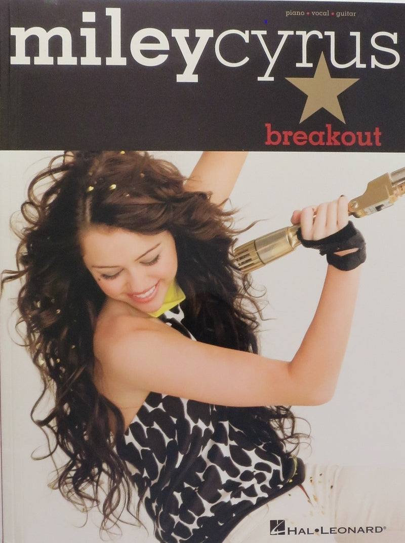 Miley Cyrus Breakout Hal Leonard Corporation Music Books for sale canada