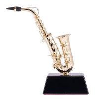 Mini Gold Sax on Stand Aim Gifts Novelty for sale canada