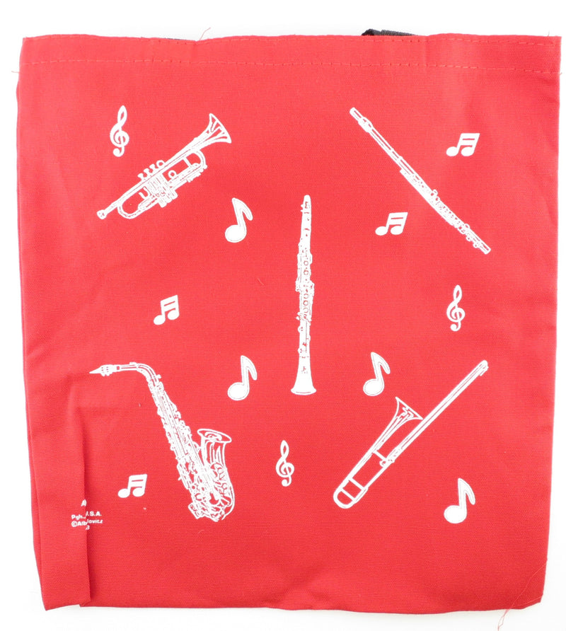 Mini Wind Instruments Tote Bag Red Aim Gifts Accessories for sale canada