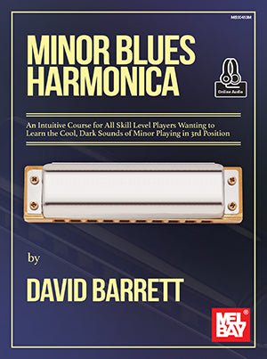 Minor Blues Harmonica Book + Online Audio Mel Bay Publications, Inc. Music Books for sale canada