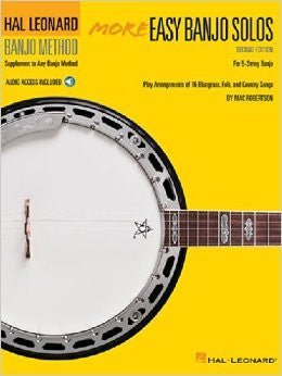 More Easy Banjo Solos Hal Leonard Corporation Music Books for sale canada