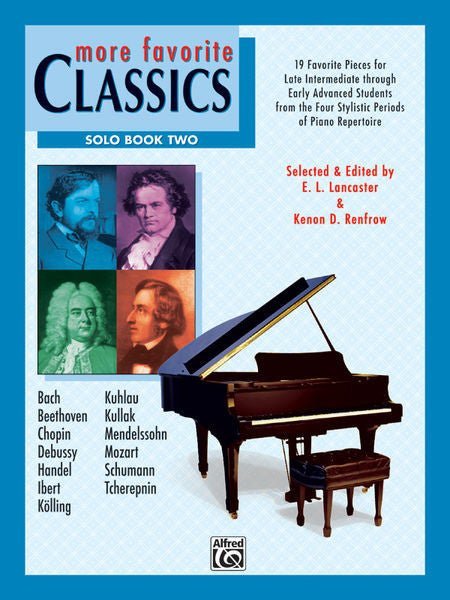 More Favorite Classics: Solo, Book 2 Default Alfred Music Publishing Music Books for sale canada