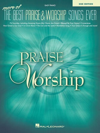 More of the Best Praise & Worship Songs Ever – 2nd Edition, Easy Piano Default Hal Leonard Corporation Music Books for sale canada