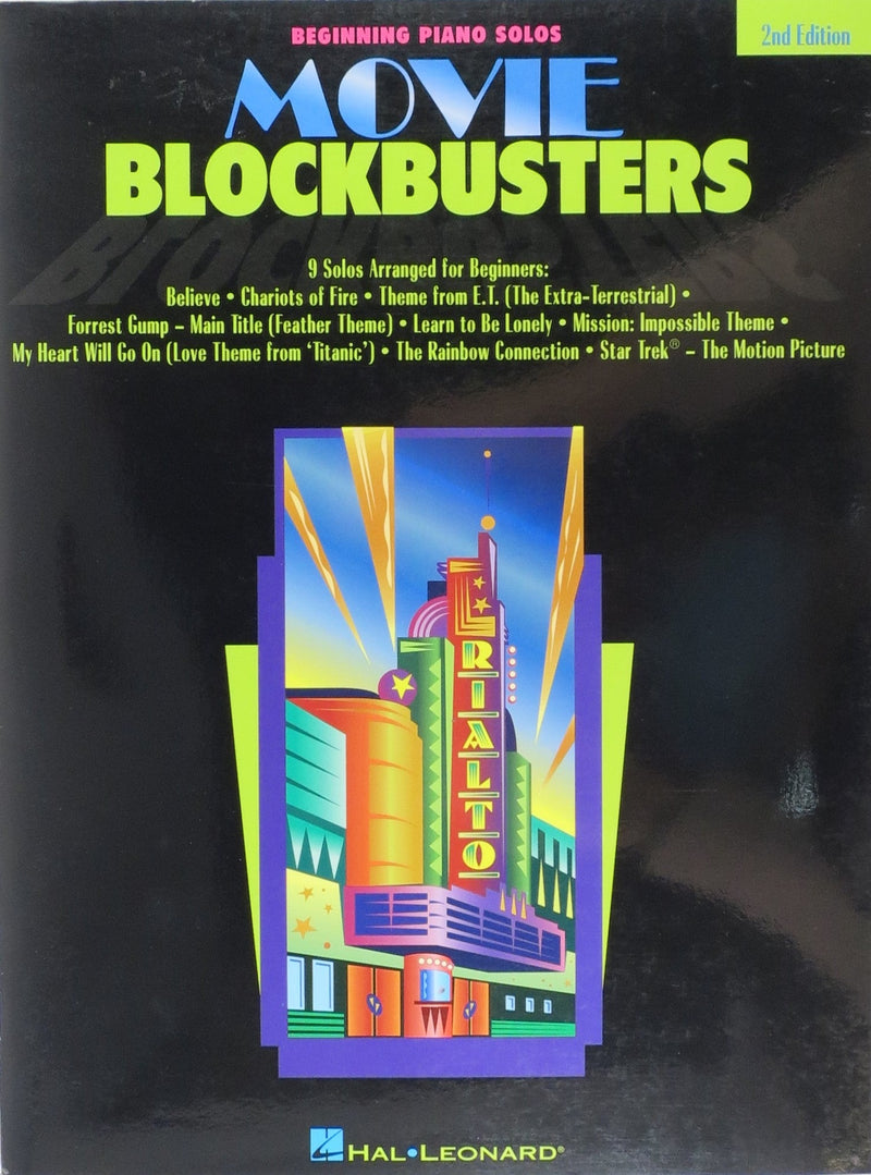 Movie Blockbusters (Beginning Piano Solos) Default Hal Leonard Corporation Music Books for sale canada