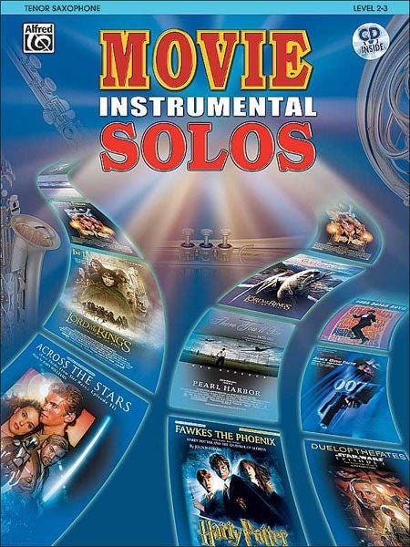 Movie Instrumental Solos, Book & CD Default Alfred Music Publishing Music Books for sale canada