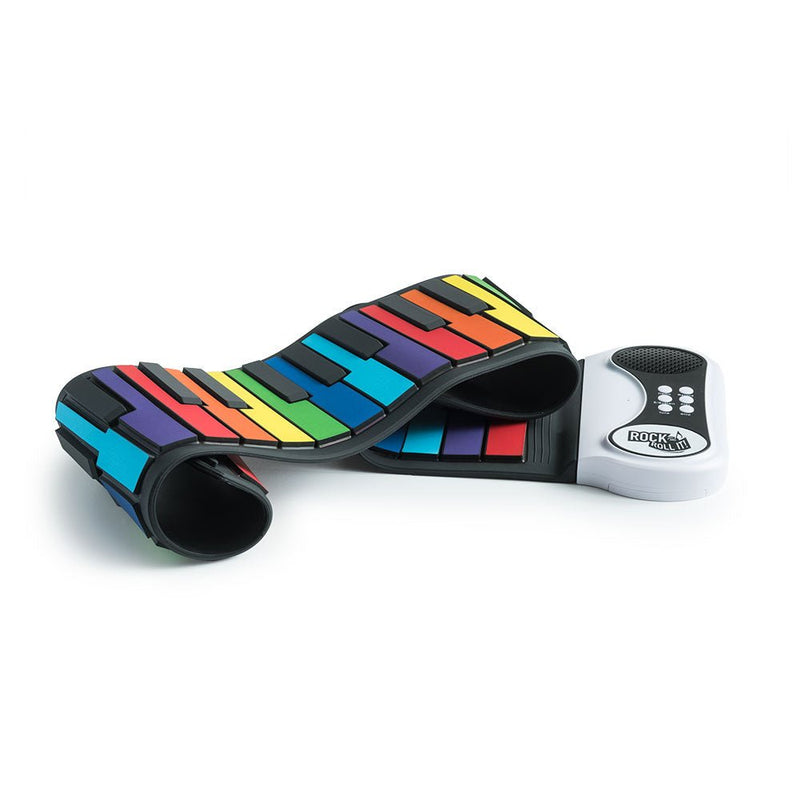 Mukikim Rock and Roll It! Flexible Roll-Up RAINBOW PIANO Mukikim Instrument for sale canada