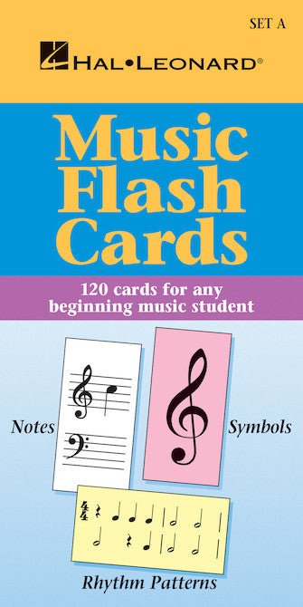 MUSIC FLASH CARDS – SET A Hal Leonard Student Piano Library Hal Leonard Corporation Flashcards for sale canada