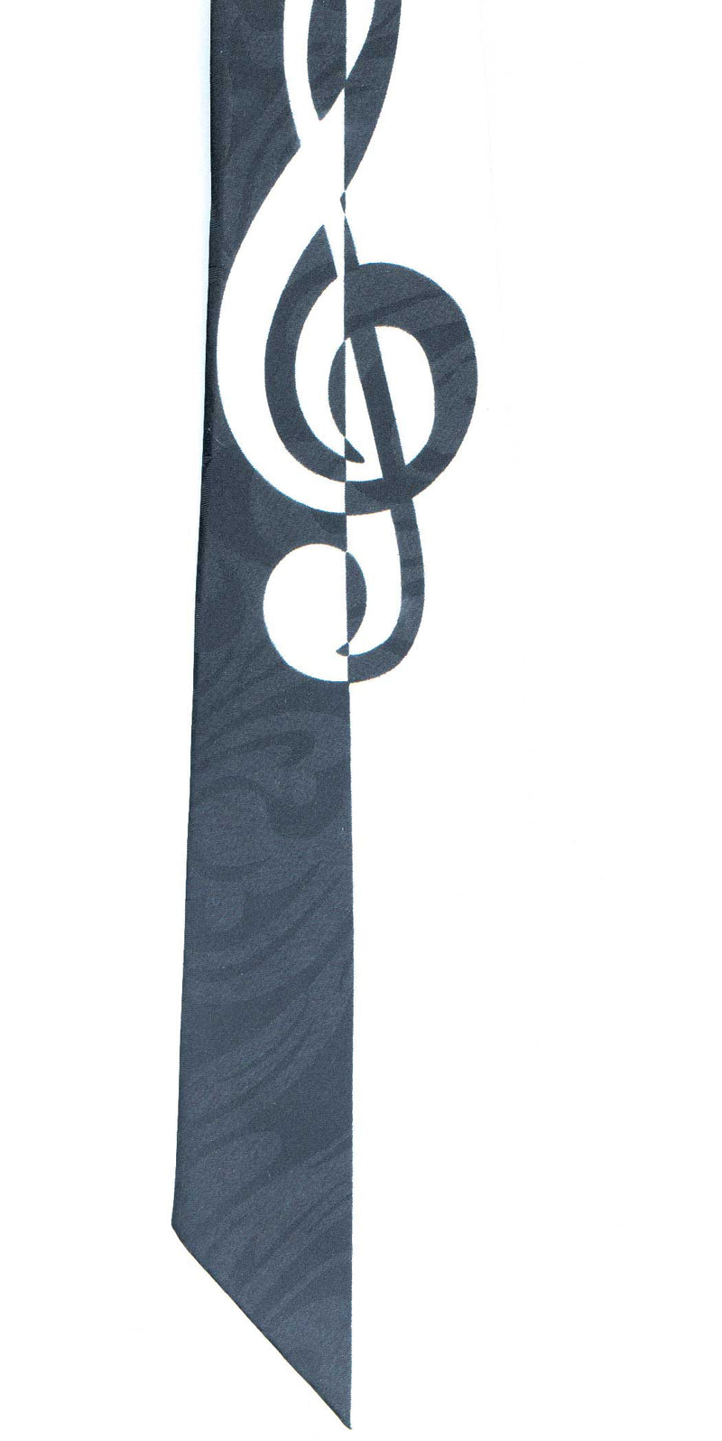 Music Ties - Bold Clef B&W Music Treasures Novelty for sale canada