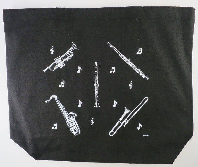 Music Tote Bag Wind Instruments Aim Gifts Accessories for sale canada