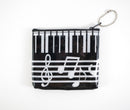 Musical Coin Purse Keyboards and Notes Music Treasures Novelty for sale canada