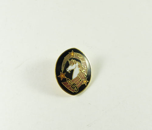 Musical Gold Plated Cloisonné Mini Pins - Musical Unicorn Black Aim Gifts Accessories for sale canada